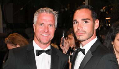 Ralf Schumacher und Étienne Bousquet-Cassagne: Eleganter Auftritt beim Filmfest in Cannes