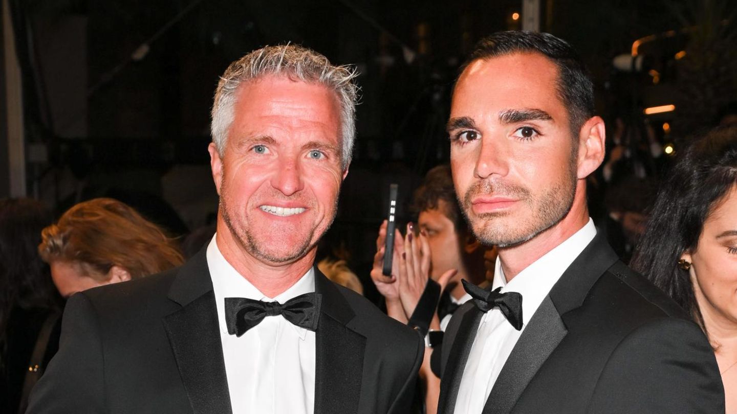 Ralf Schumacher und Étienne Bousquet-Cassagne: Eleganter Auftritt beim Filmfest in Cannes