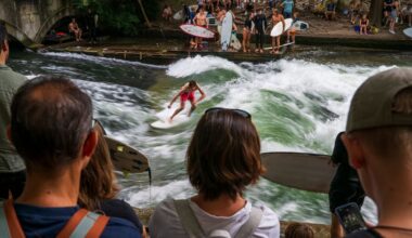 Markus Söder befürwortet Surf-Welle in München
