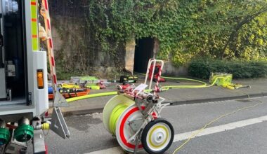 FW-BN: Rauchentwicklung aus einer stillgelegten Bunkeranlage - Folge war ein Zeit- und ...