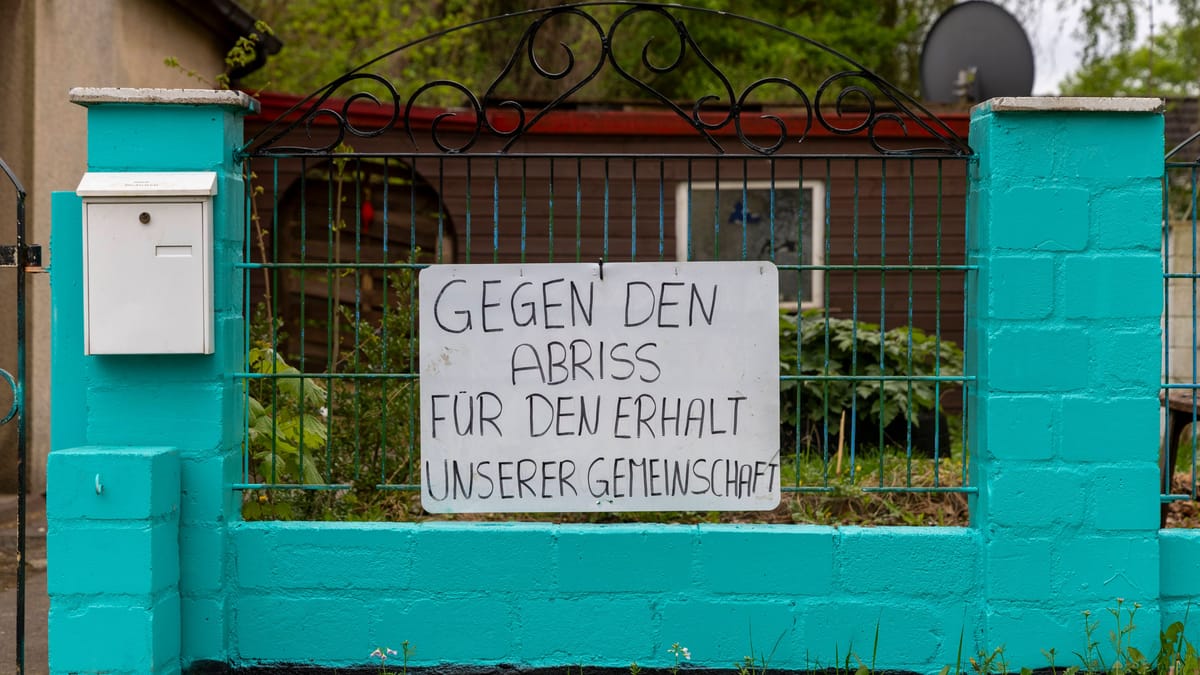 Anwohner der Siedlung Litterode erhalten Räumungsklage