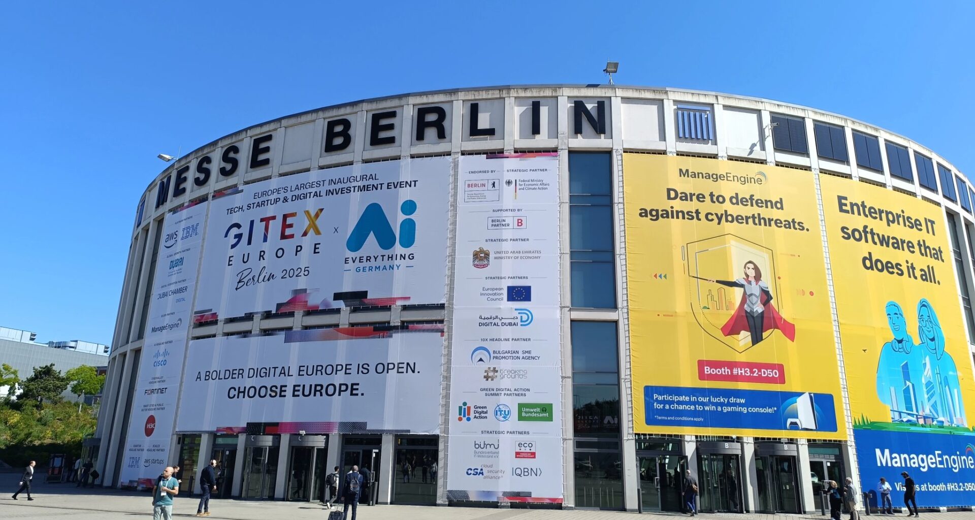 Premiere der GITEX Europe in Berlin