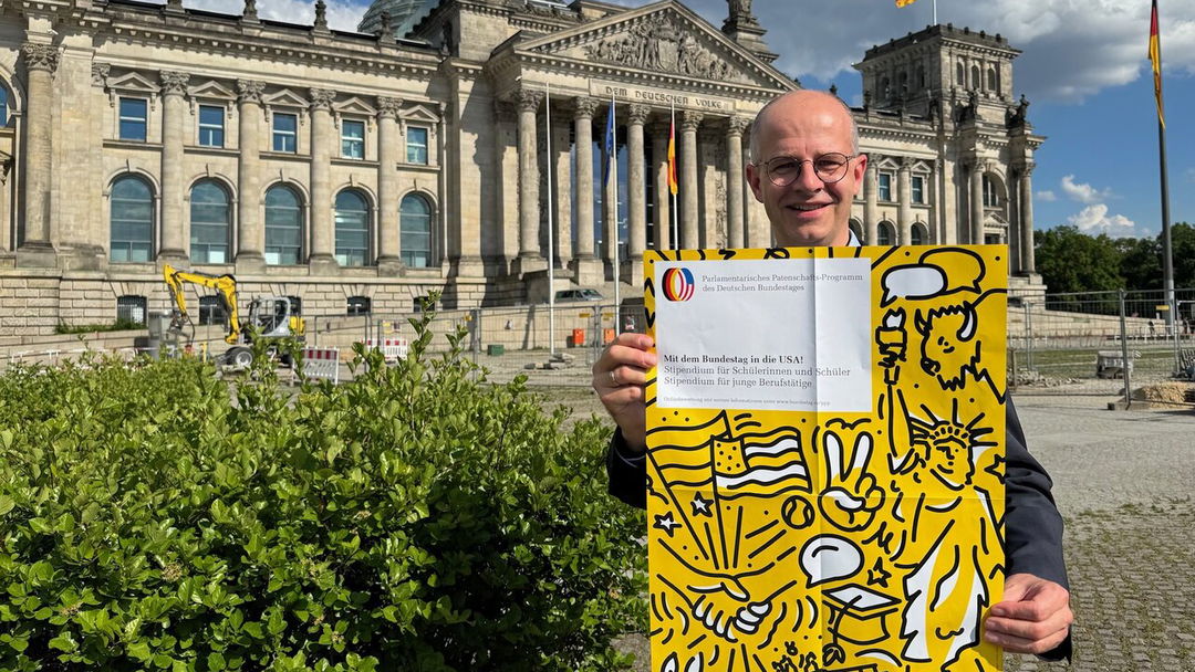 Michael Brand MdB lädt ein, sich für ein Jahr in den USA zu bewerben