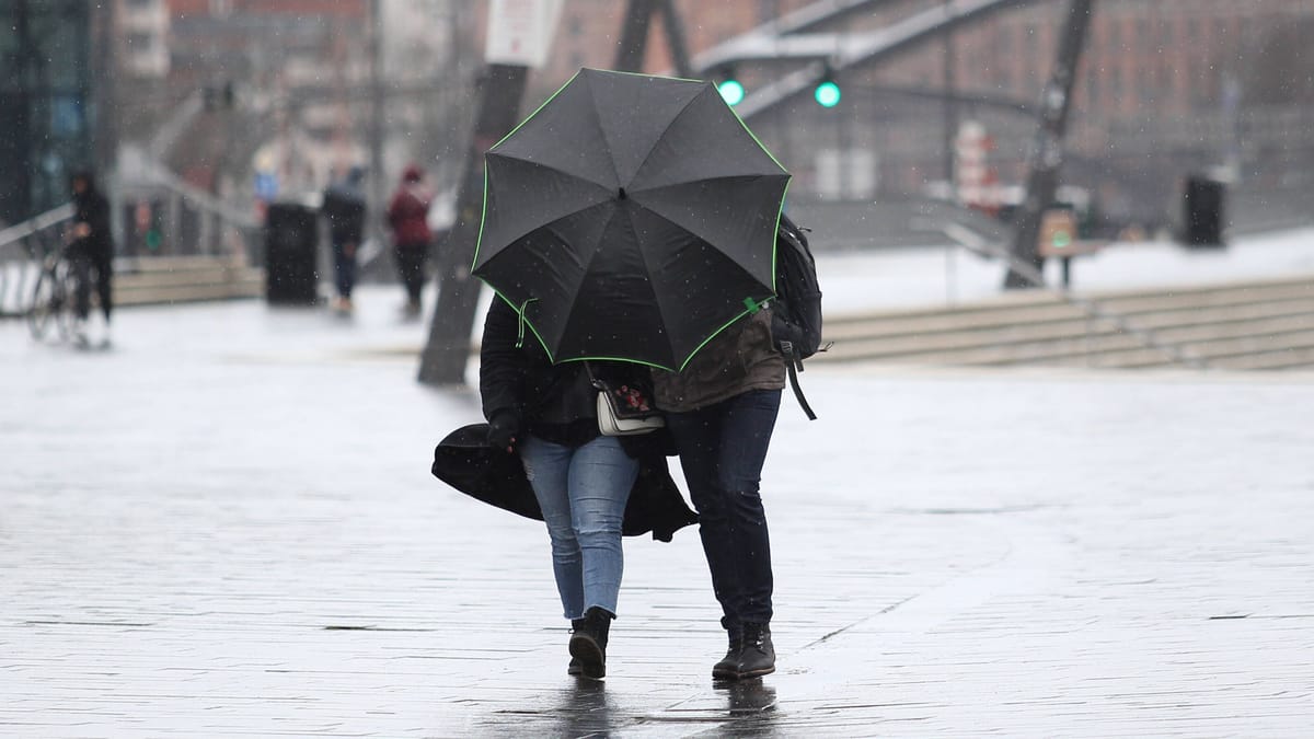 DWD warnt – schwere Sturmböen am Donnerstag und Freitag