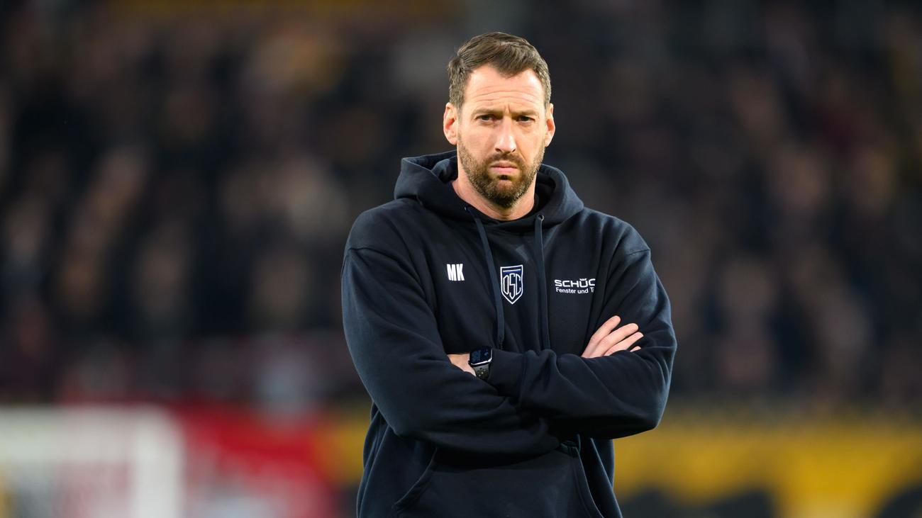 Bielefeld gegen Stuttgart: Arminia-Coach Kniat berichtet von Hass-Kommentaren
