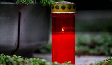 Verbot für Grablichter mit offenen Flammen auf Friedhöfen