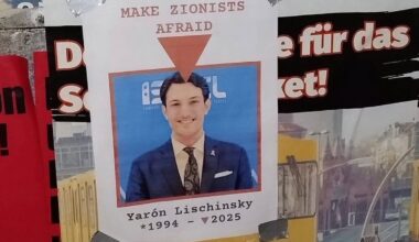 Hass-Plakate gegen Juden in Berlin: Politiker entsetzt
