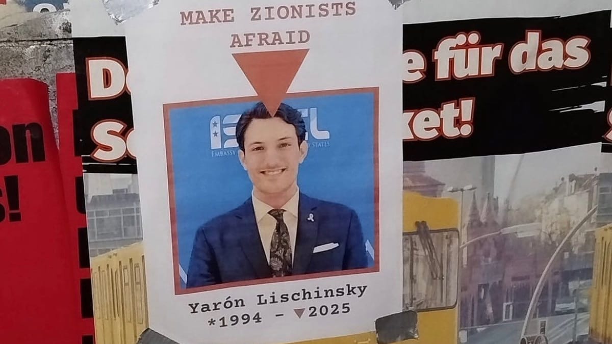 Hass-Plakate gegen Juden in Berlin: Politiker entsetzt