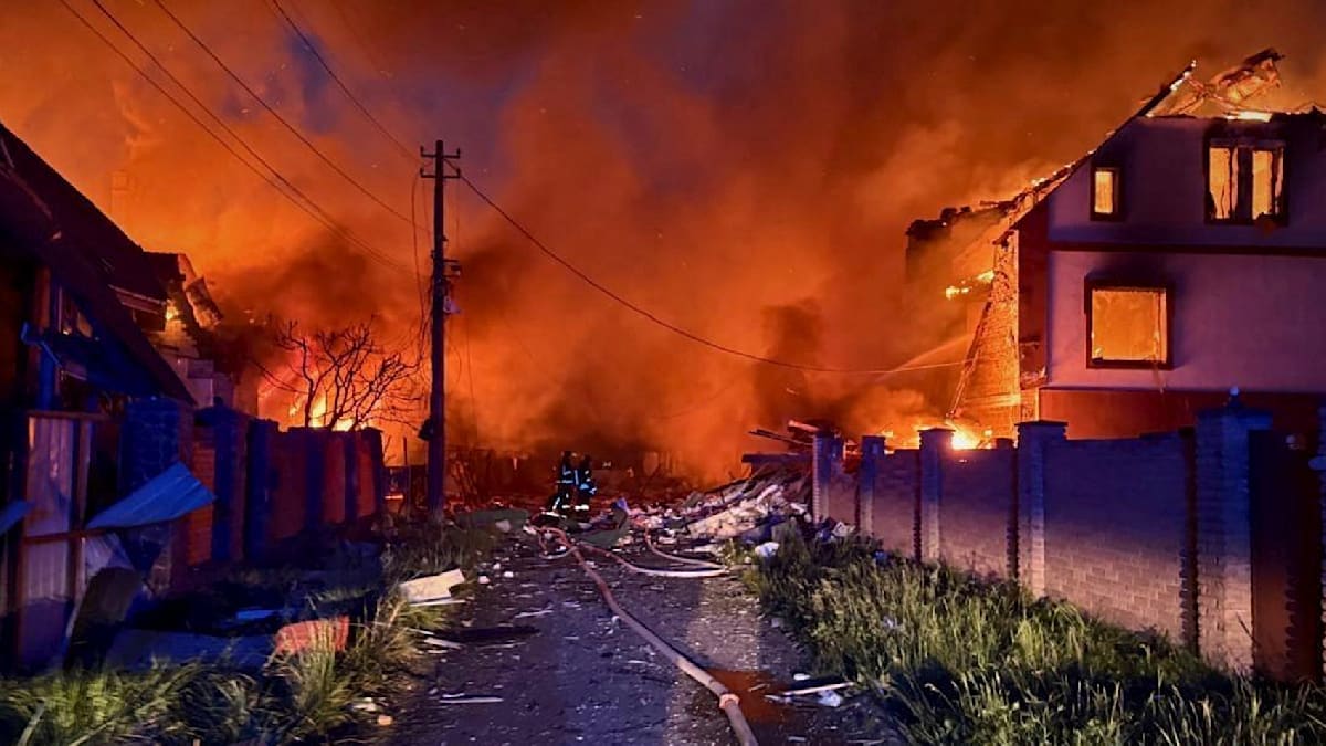 Dritte Nacht in Folge – Russland überzieht Ukraine mit massiven Luftangriffen