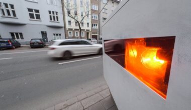 Hier wird die Geschwindigkeit kontrolliert