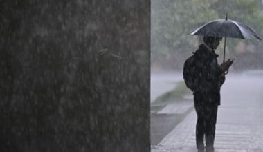 Gewitter und stürmische Böen drohen
