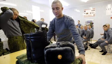 Wie Bauarbeiter und Fahrer im Militär landen