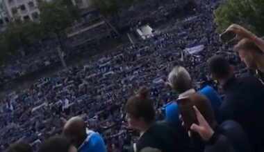 Gänsehaut bei Meisterfeier: Bielefeld lässt es nach der Pokal-Finalpleite krachen