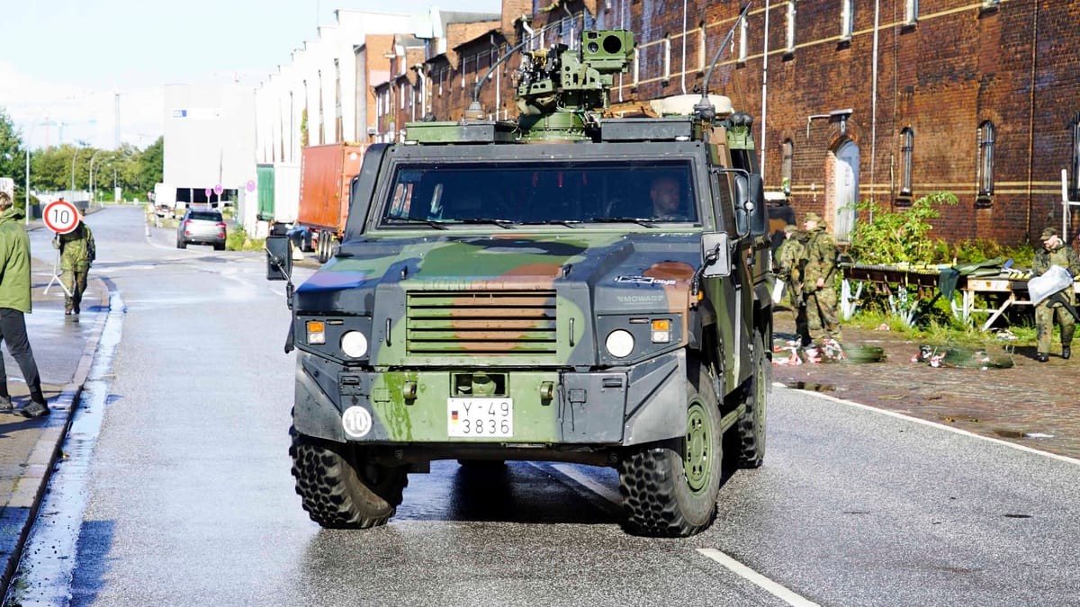 Hamburg wird zum Schauplatz für Militärübung "Red Storm Bravo"