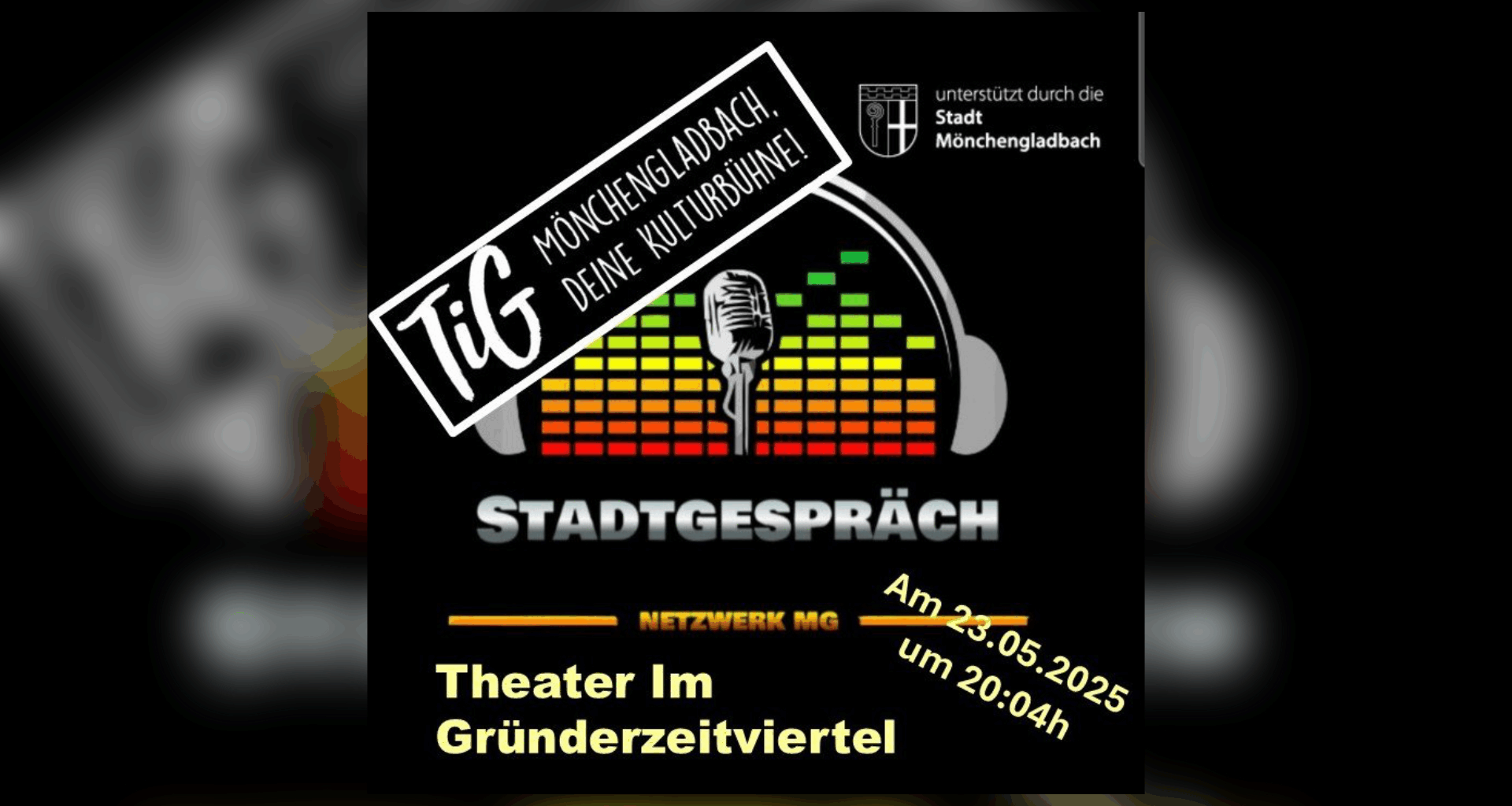 Neues Programm im Theater im Gründungshaus Mönchengladbach | Stadtgespräch | NiersRadio