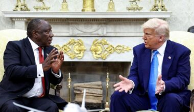 Analyse: Diplomatische Spannungen zwischen Südafrika und den USA