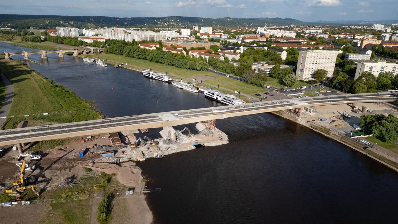 Dresden: Bauarbeiten für neue Carolabrücke sollen 2027 beginnen
