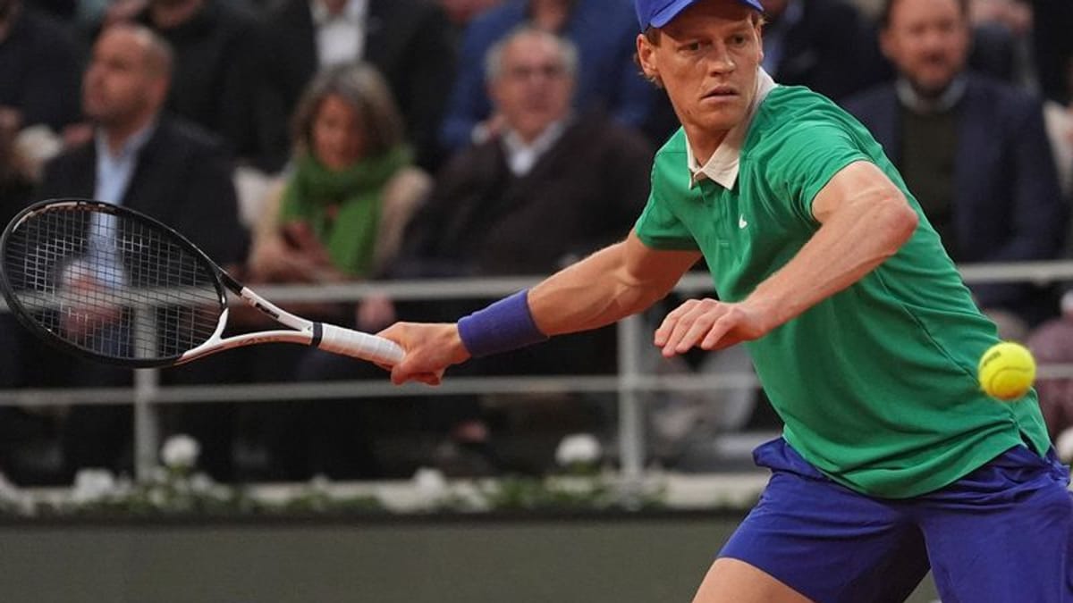 Sinners erstes Grand-Slam-Spiel nach Skandal