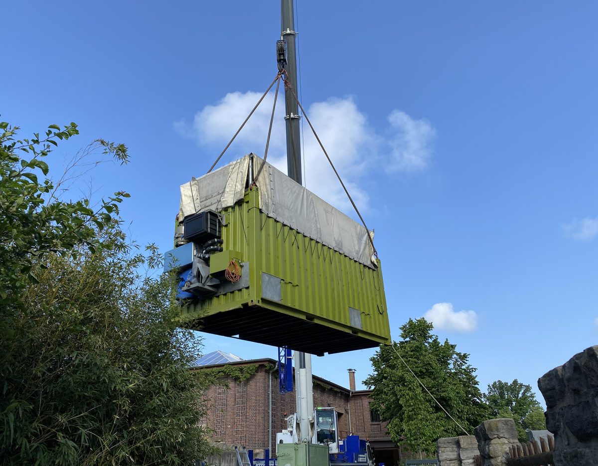 Zoo Leipzig: Mega-Kran rollt hinter den Kulissen – der Grund ist traurig