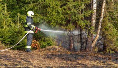 Tipi in Brand gesetzt – Jugendliche flüchten nach Feuer