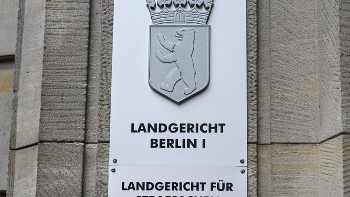 Angeklagter in Charlottenburg vor Gericht