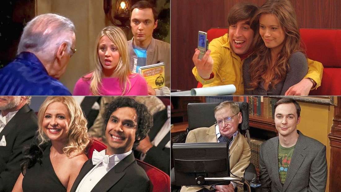 Viele Stars haben sich bei „The Big Bang Theory“ blicken lassen.