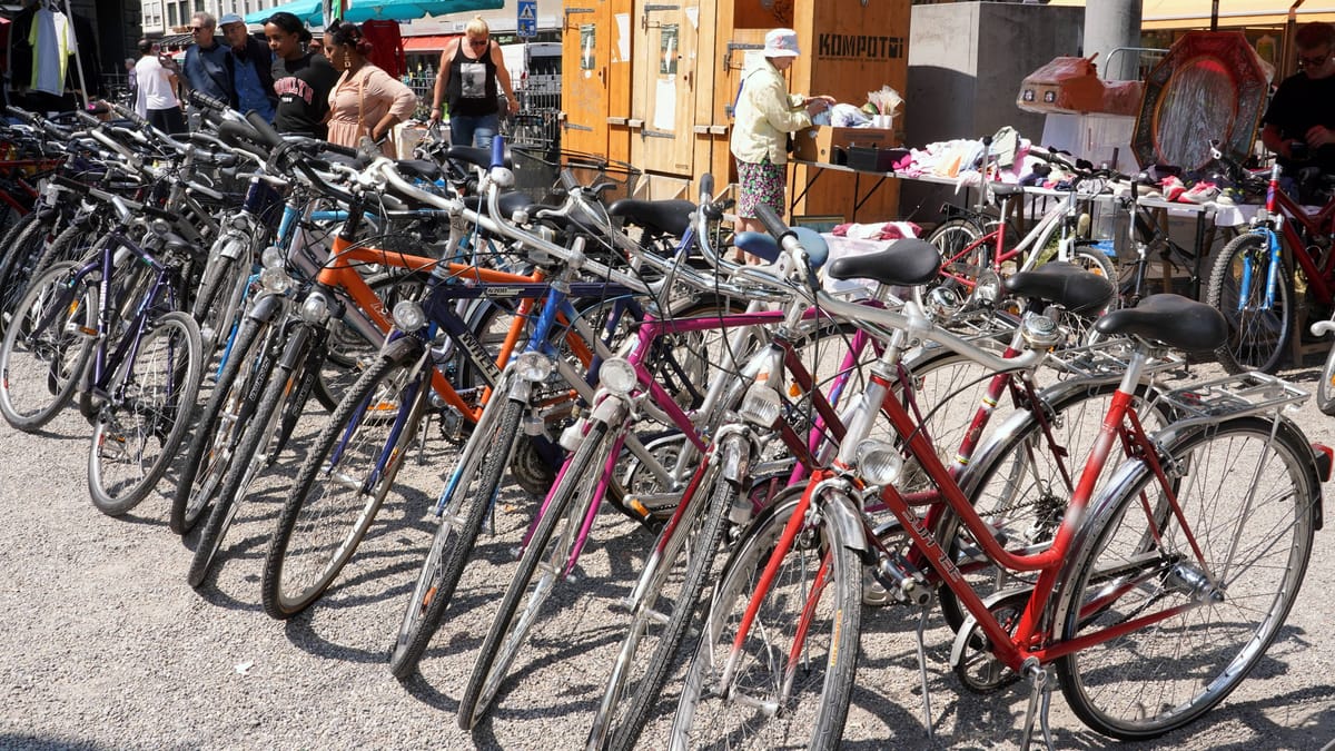 Radl-Dult mit 140 Ständen und Reparaturdienst