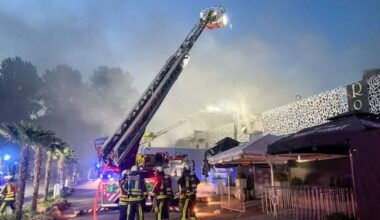 Disko brennt – Anwohner gewarnt