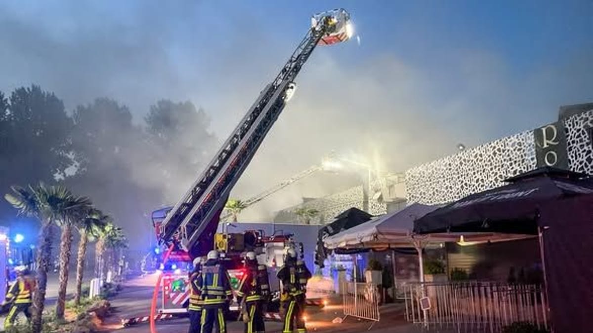 Disko brennt – Anwohner gewarnt