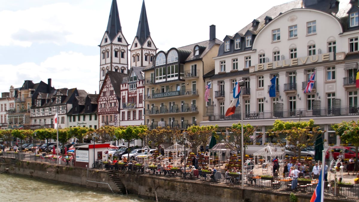 So romantisch ist die Weinstadt Boppard am Rhein