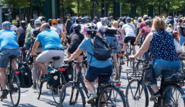 Fahrrad-Sternfahrt in Berlin: Stadtautobahnen für Autos gesperrt