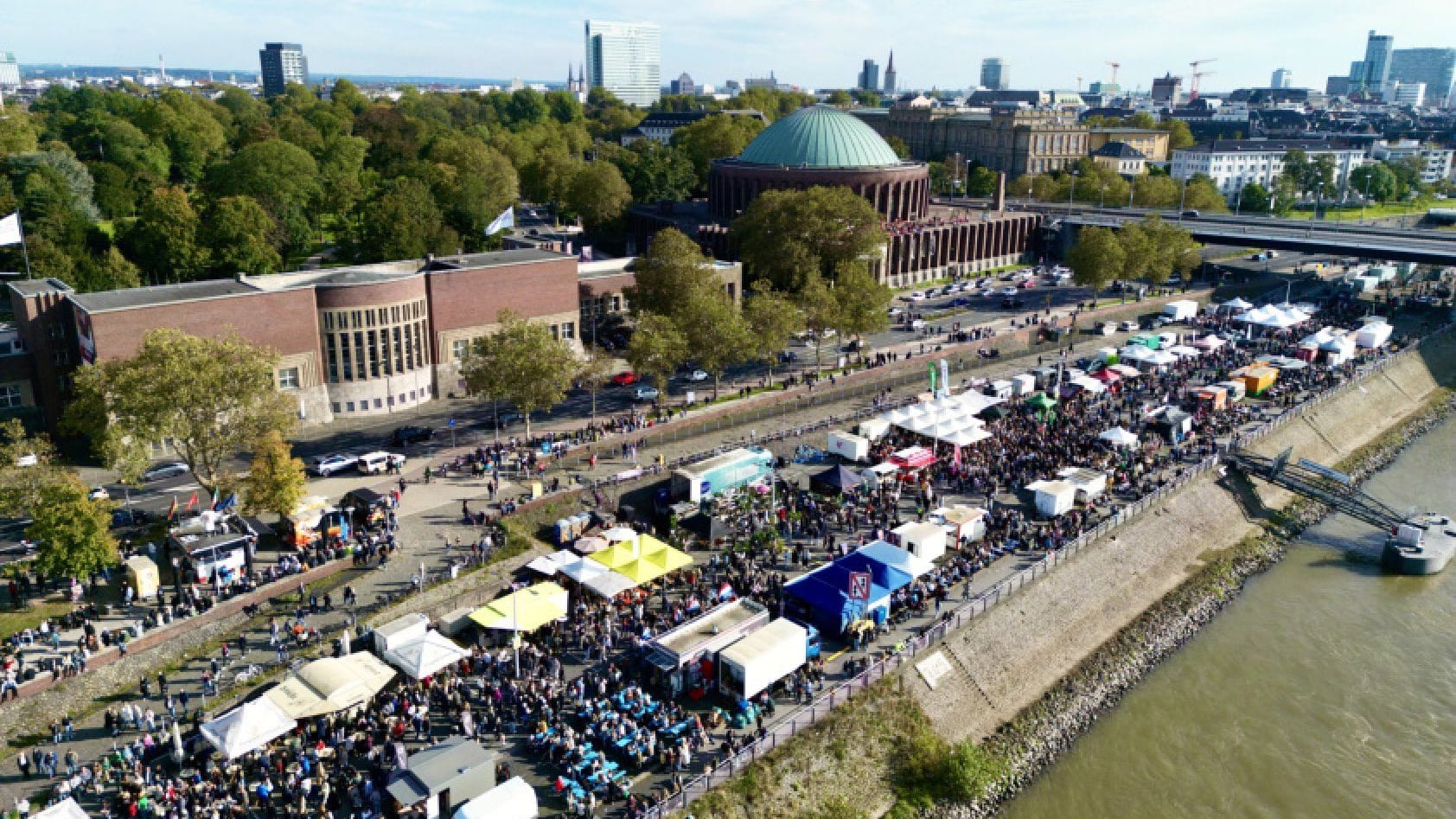 Der Fischmarkt aus der Vogelperspektive (Archivbild): Am 1. Juni geht es in die dritte Runde des Jahres.
