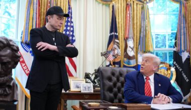 USA: Trump verabschiedet Elon Musk im Oval Office