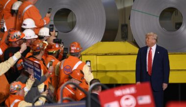 US-Handelspolitik: Trump kündigt Verdopplung der Stahlzölle auf 50 Prozent an