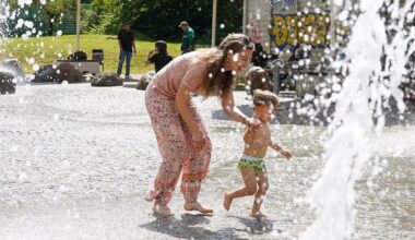 Wasserspielanlagen im Stadtgebiet ab sofort in Betrieb