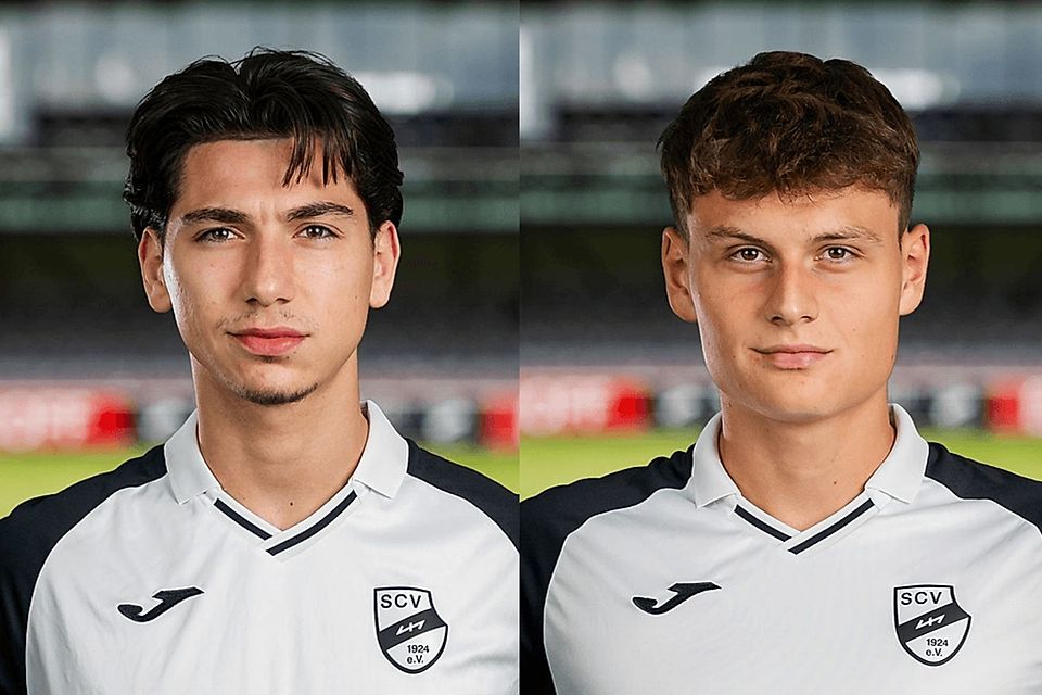 Tirpan (links) und Rasper sind in der kommenden Saison Gegner des SC Verl II.