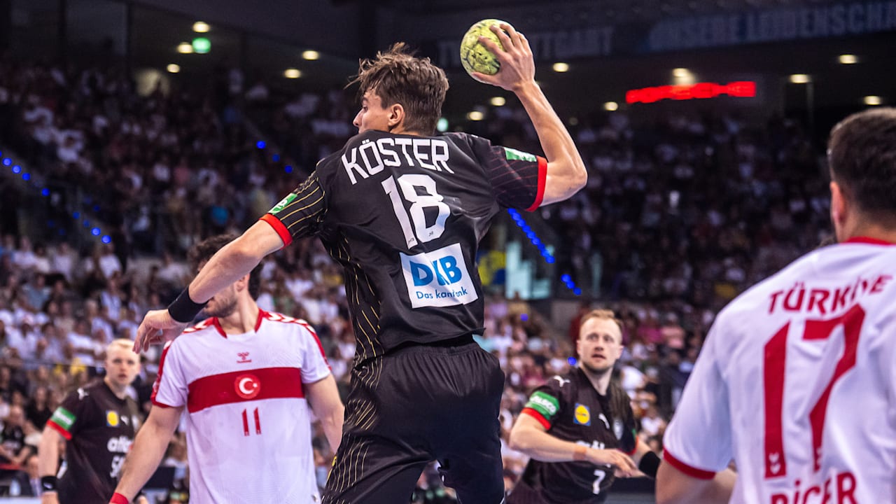 Handball: Tor-Gala mit Kapitän Köster! Deutschland zerlegt die Türkei | Sport