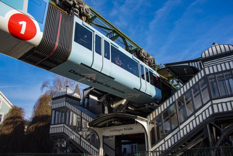 Die Wuppertaler Schwebebahn. Foto: WSW