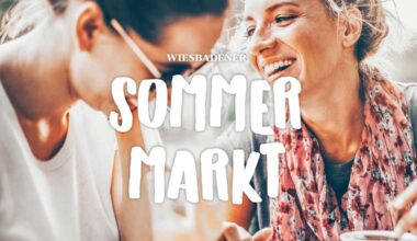 Sommermarkt auf dem Mauritiusplatz - Wiesbaden lebt