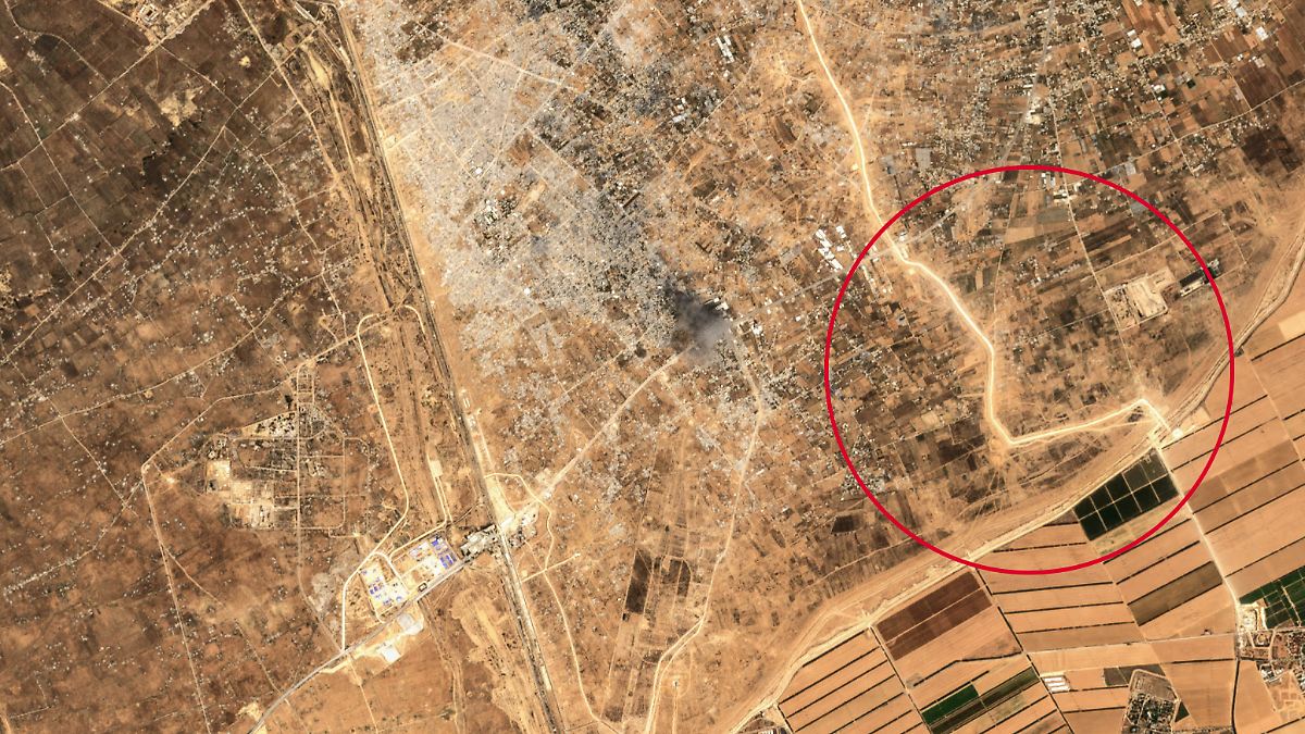 Blick aus dem All auf eine Trümmerwüste: Wie der Krieg den Gazastreifen verwüstet