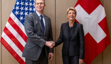 Schweiz und USA wollen Handelsgespräche beschleunigen