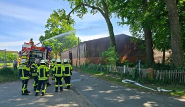 Brand von Photovoltaik-Anlage in Essen (Oldenburg)