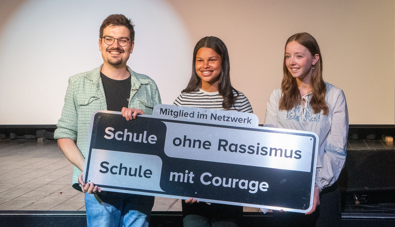 Gymnasium St. Mauritz ist „Schule ohne Rassismus“