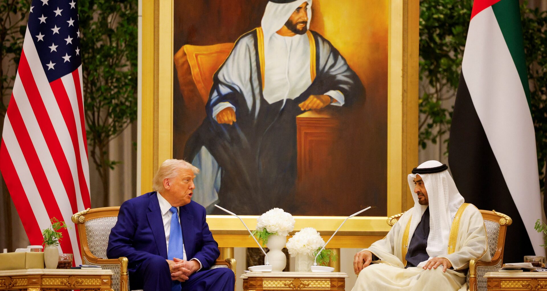 VAE sind an Zusammenarbeit mit den USA für Frieden in der Region interessiert, erklärt Präsident Trump
