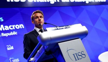 Macron ruft zu asiatischen Koalitionen auf und warnt vor Spaltung zwischen den USA und China