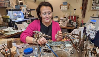 Silbernes Jubiläum für Frau Goldwerkstatt
