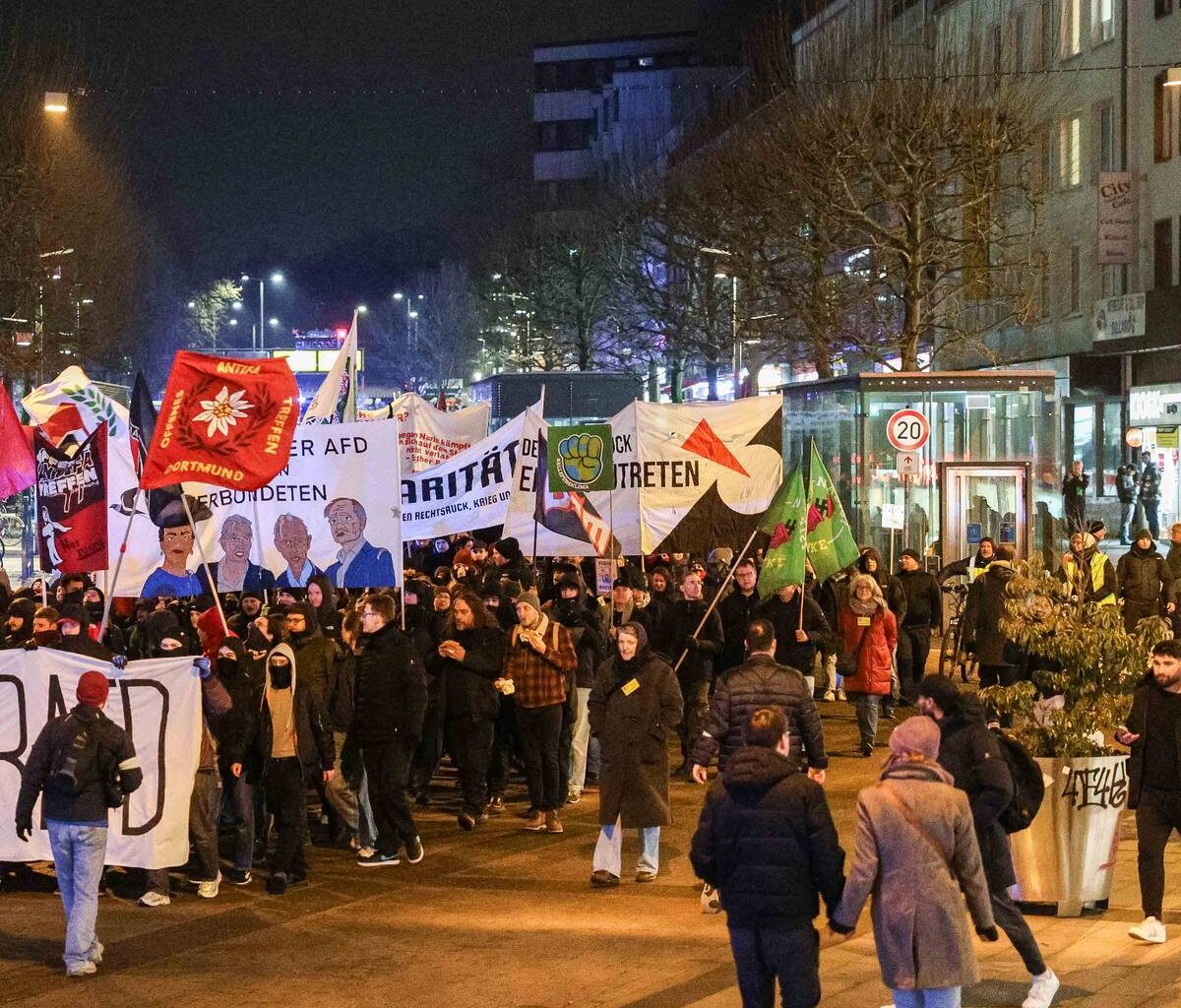 Demonstration für AfD-Verbot in Bochum