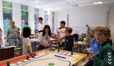Elf Teams haben sich beim World Robot Olympiad 2025 an der HSB ausprobiert – zwei Bremer Schüler fahren zum Deutschlandfinale, Hochschule Bremen, Story