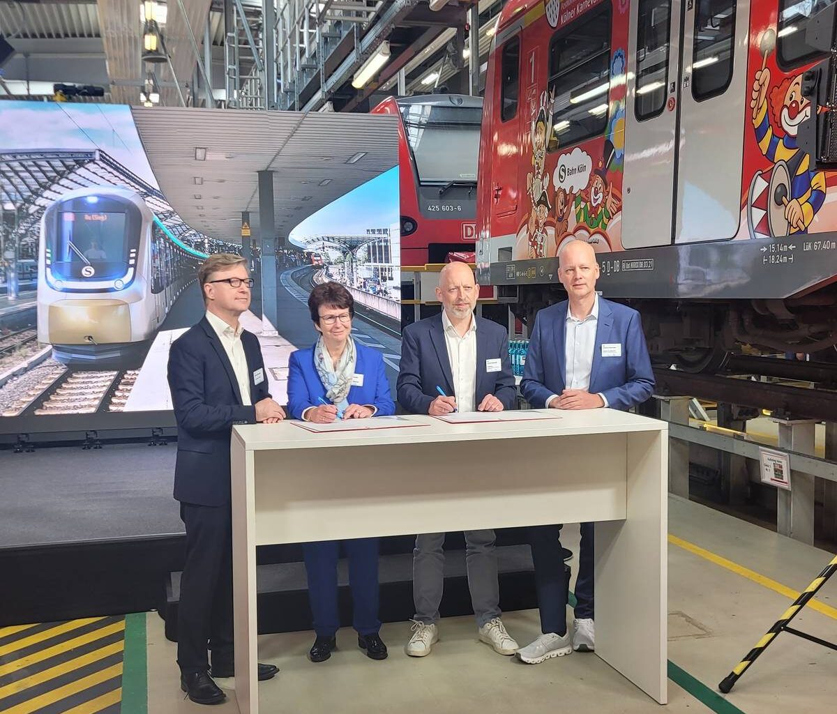 Arbeitsplätze im S-Bahnwerk in Nippes langfristig gesichert
