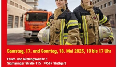 FW Stuttgart: Presseeinladung zum Tag der offenen Tür auf der neuen Feuer- und ...